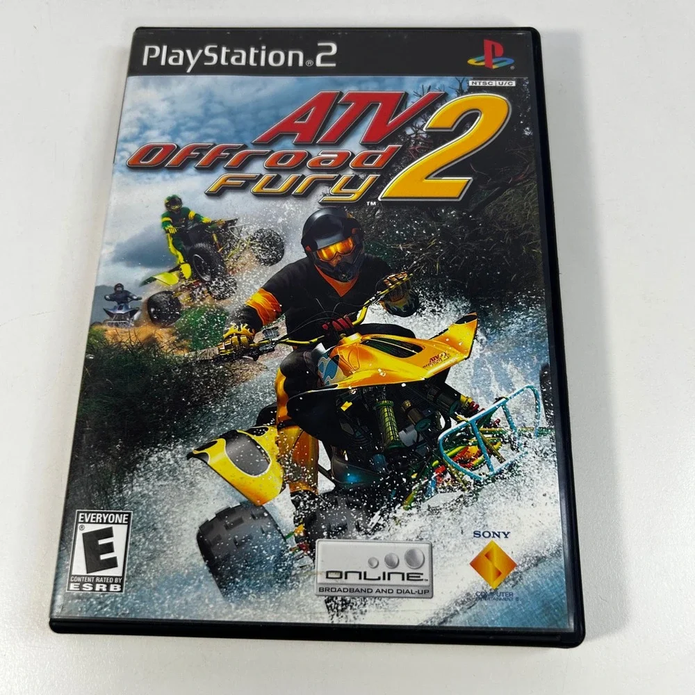 ATV Offroad Fury 2‎ Sony PlayStation 2 PS2 Game SCUS-97211 Complete CIB
